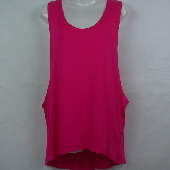 Victoria's Secret Tank Top Sleeveless Shirt Hi Lo - Picture 2 of 6